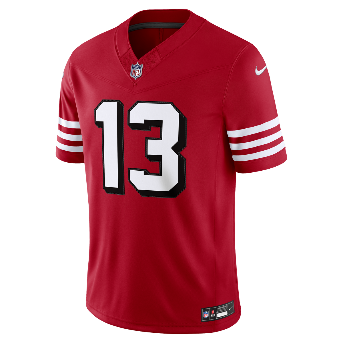 Nike San Francisco 49ers Brock Purdy (#13) Limited Jersey- Gym Red