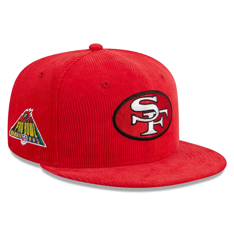 San Francisco 49ers Side Patch Corduroy-Red