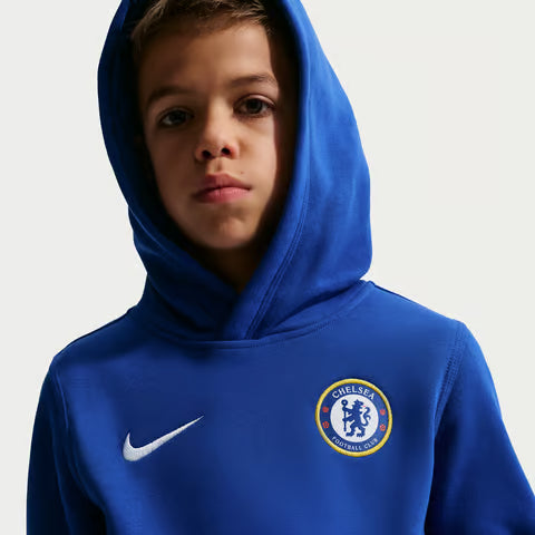 Nike Chelsea FC Club Big Kids' (Boys') Soccer Pullover Hoodie