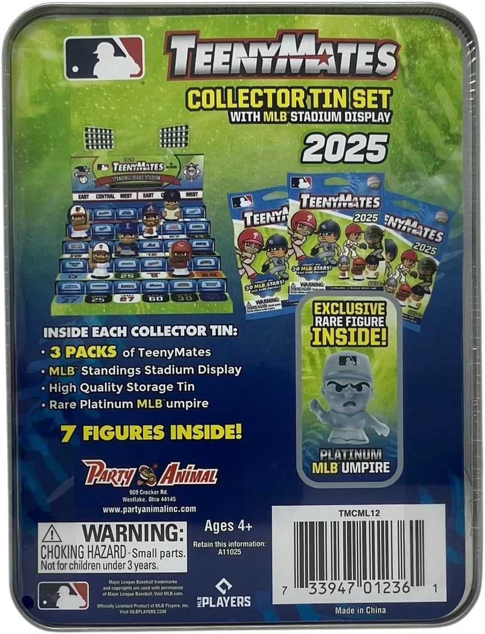 MLB TeenyMates 2025 Series 12 Collector Tin Set