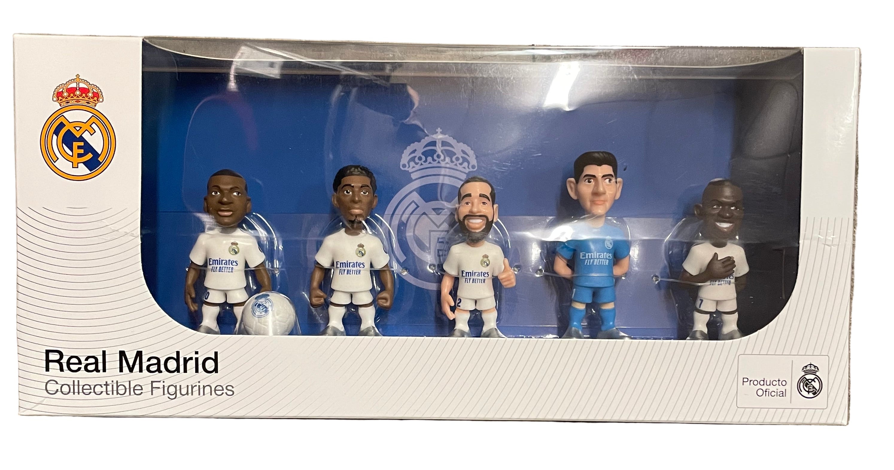 Minix 12CM Real Madrid Collectible Figure 5 Pack