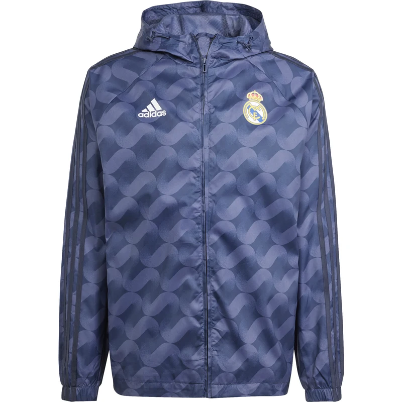 Adidas Men's Real Madrid DNA Windbreaker 23/24-Navy