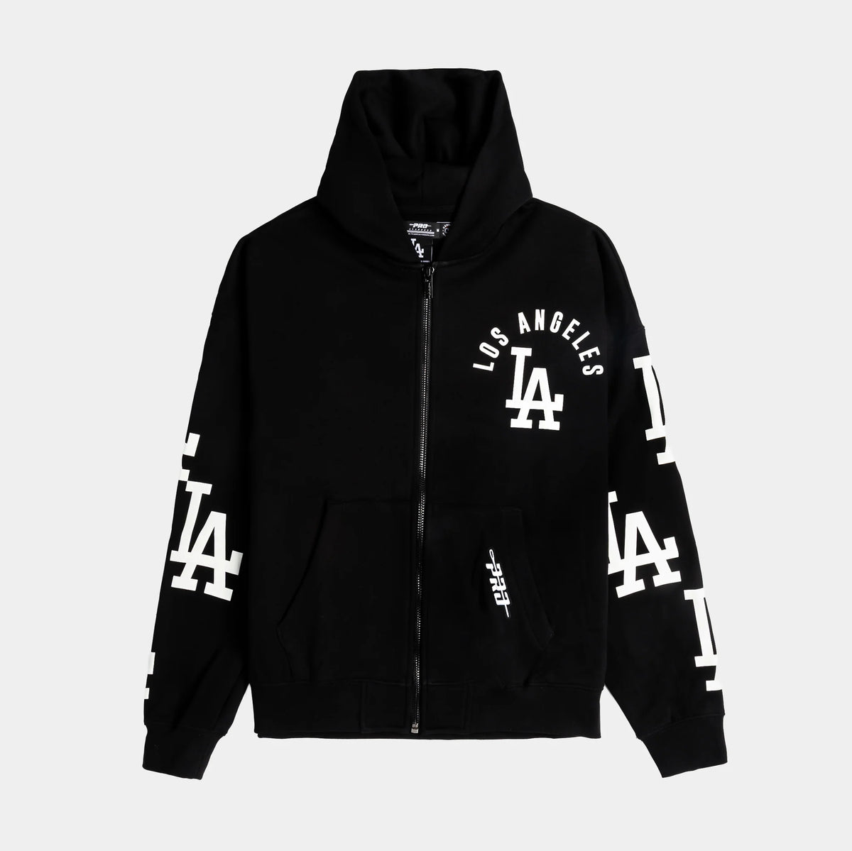 Pro Standard Los Angeles Dodgers All Pro Drop Shoulder Jacket- Black