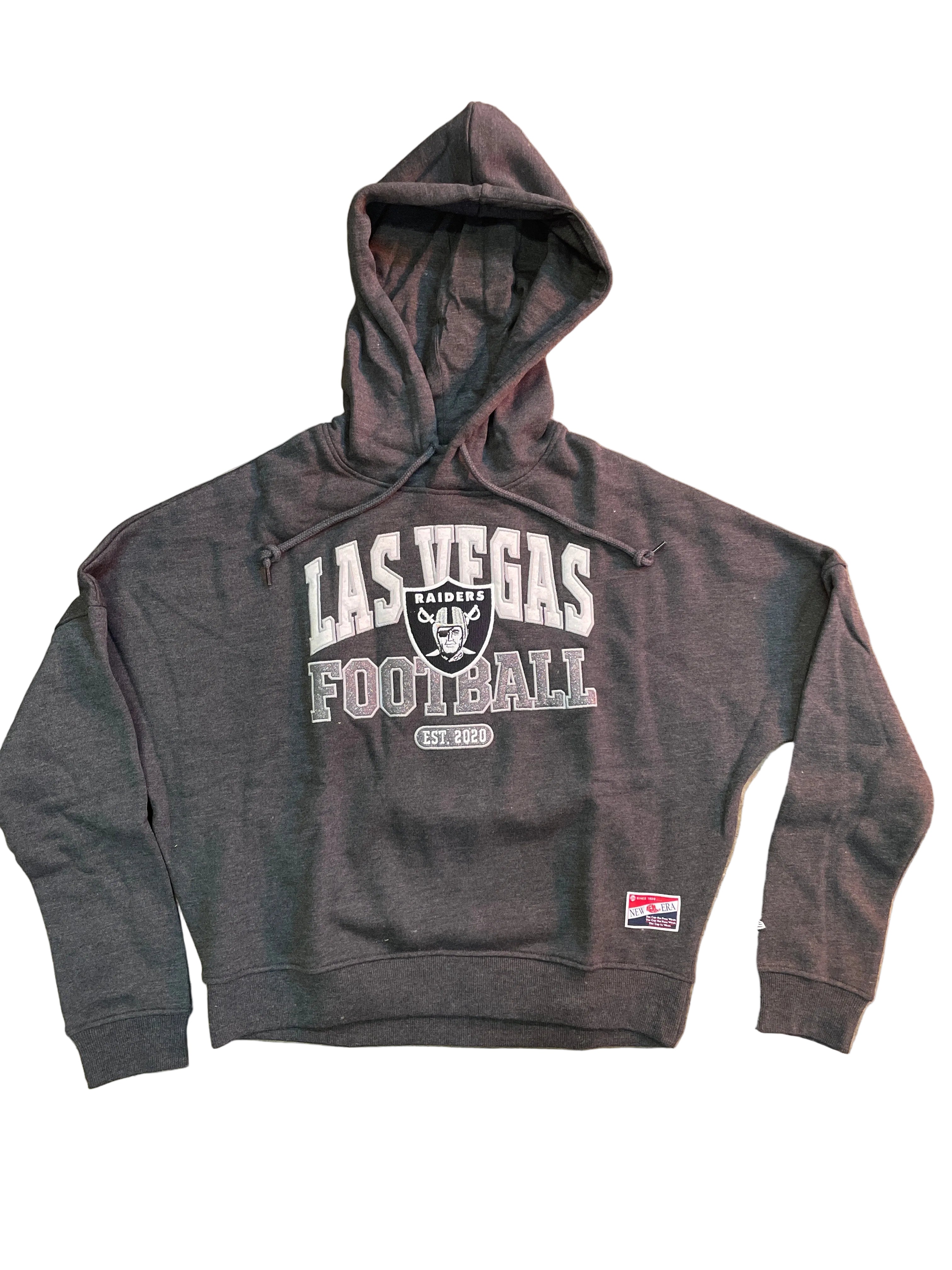 New Era Women's Las Vegas Raiders Cropped Hoodie