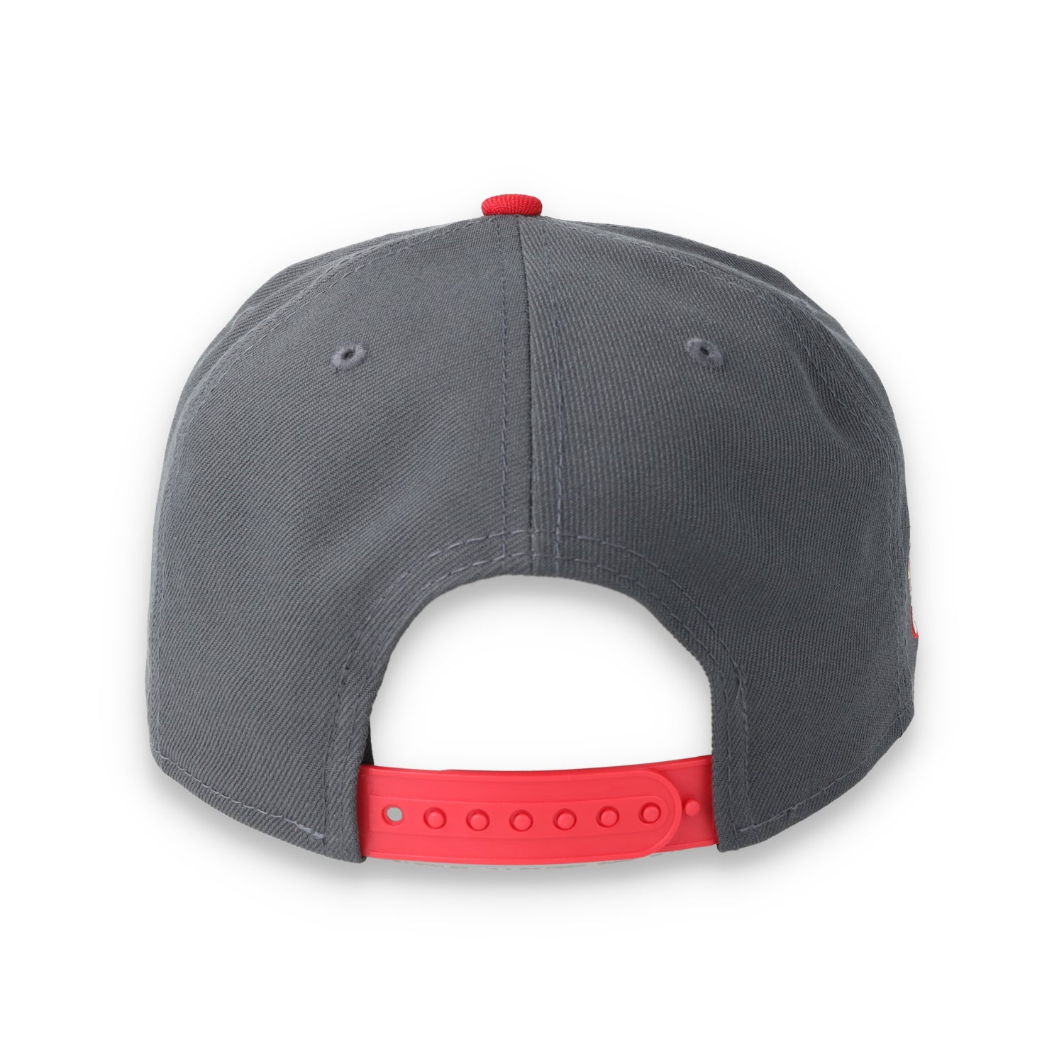 New Era San Francisco 49ers 40th Anniversary Side Patch 9FIFTY Snapback Hat-Grey/Scarlet/White