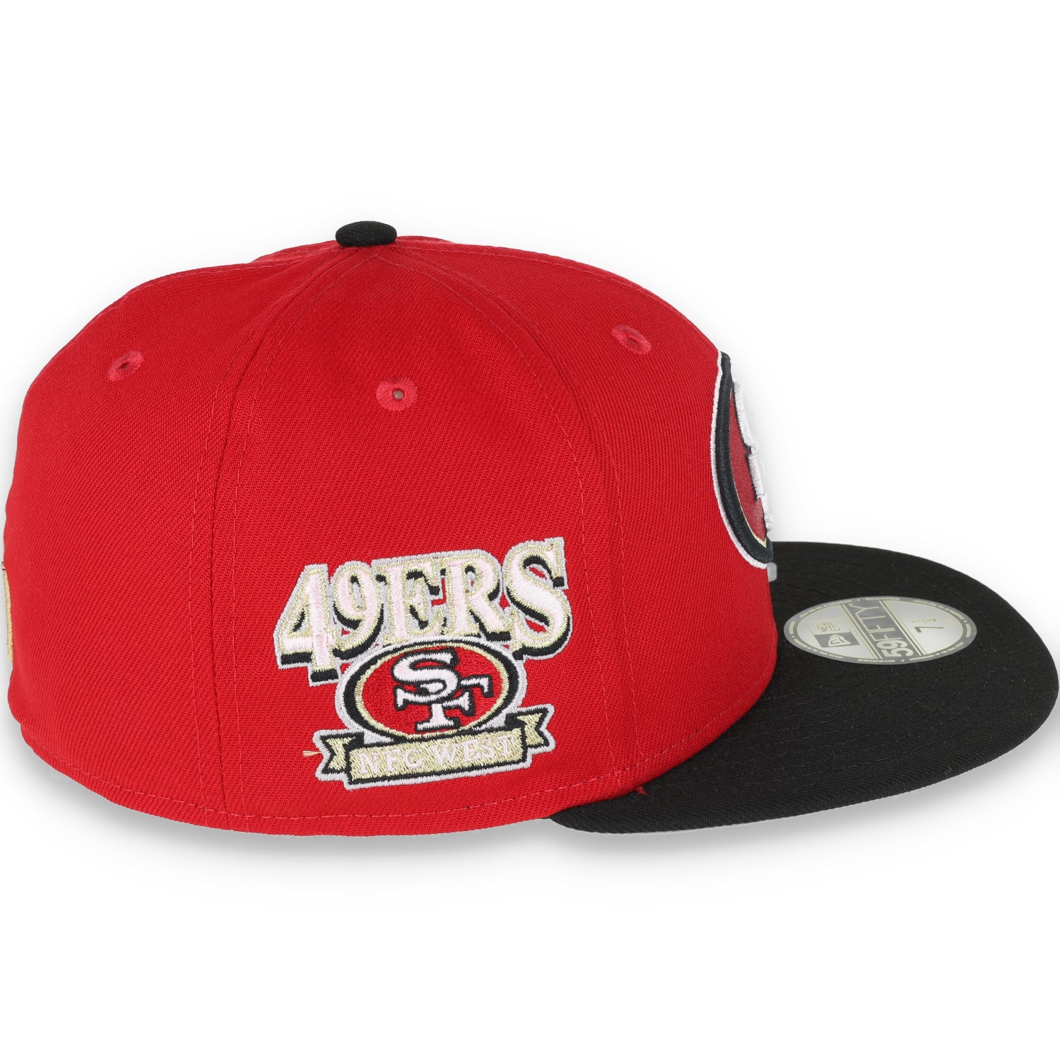 New Era San Francisco 49ERS NFC West 59FIFTY Fitted Hat - Red/Black