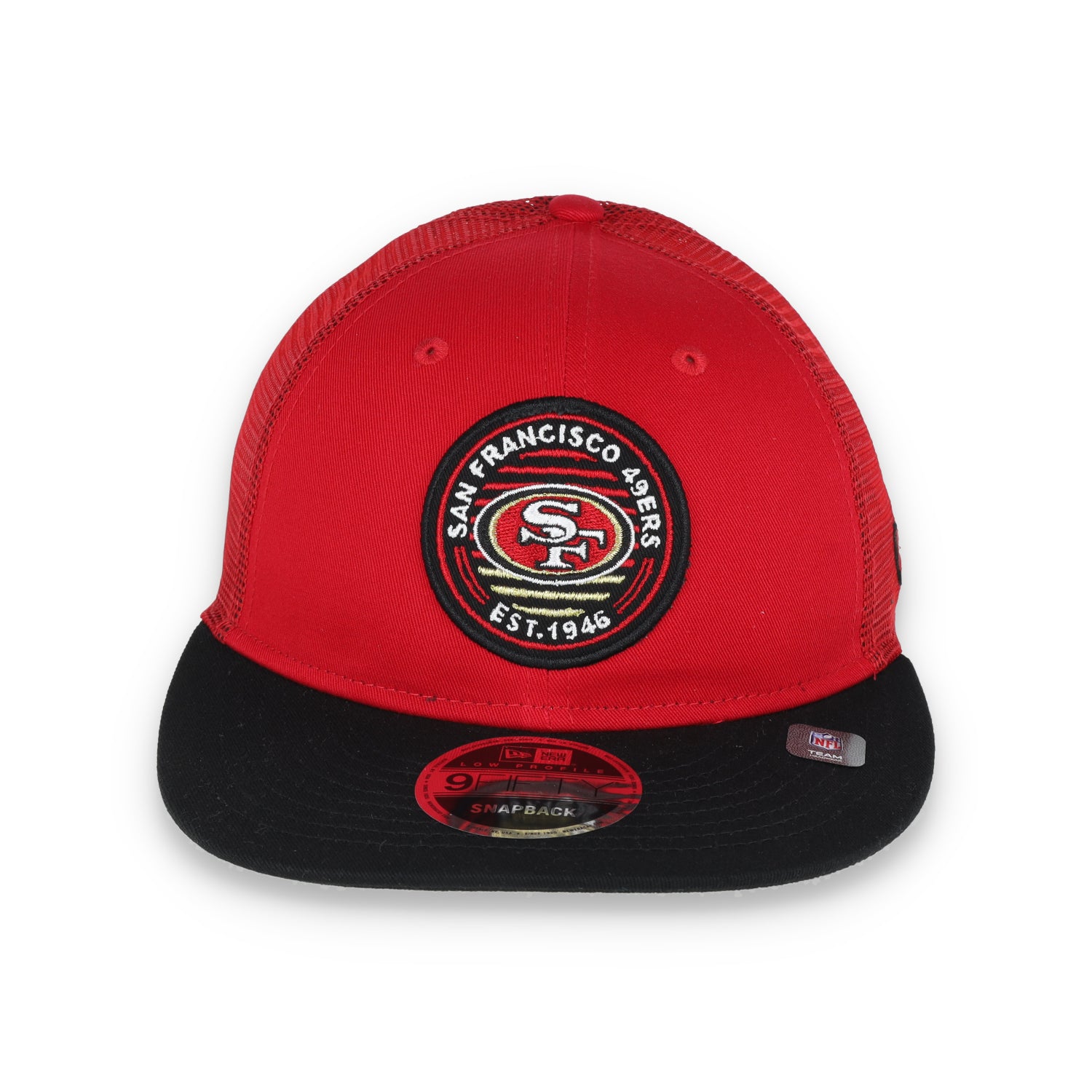 New Era San Francisco 49ers 9FIFTY Adjustable Snapback Mesh