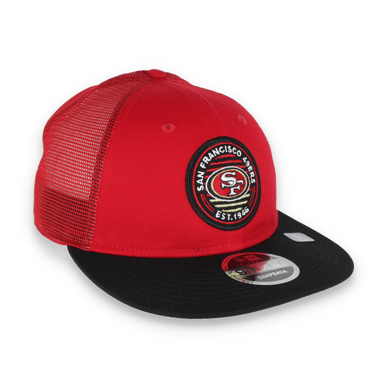 New Era San Francisco 49ers 9FIFTY Adjustable Snapback Mesh