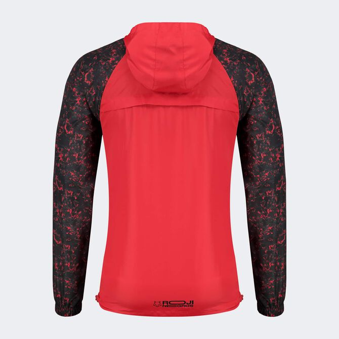 Charley Atlas 1/4 Zip Jacket -Black/Red