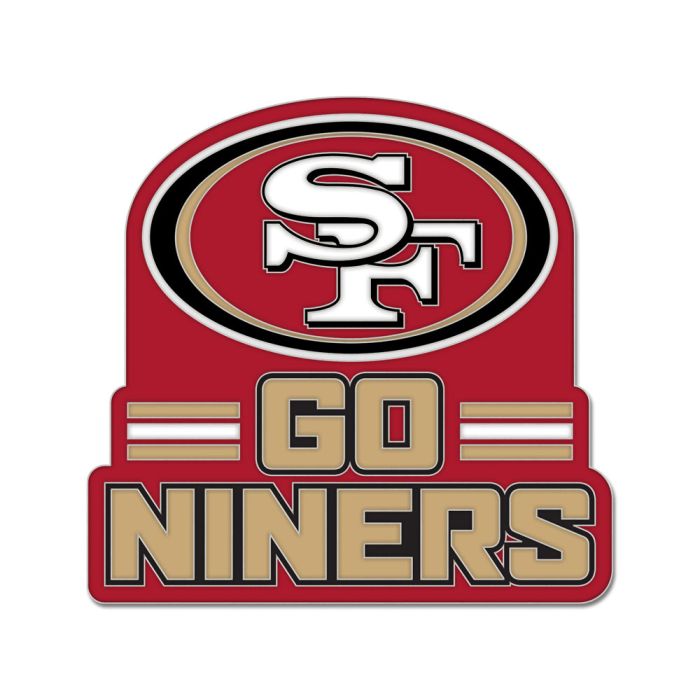SAN FRANCISCO 49ERS SLOGAN COLLECTOR ENAMEL PIN