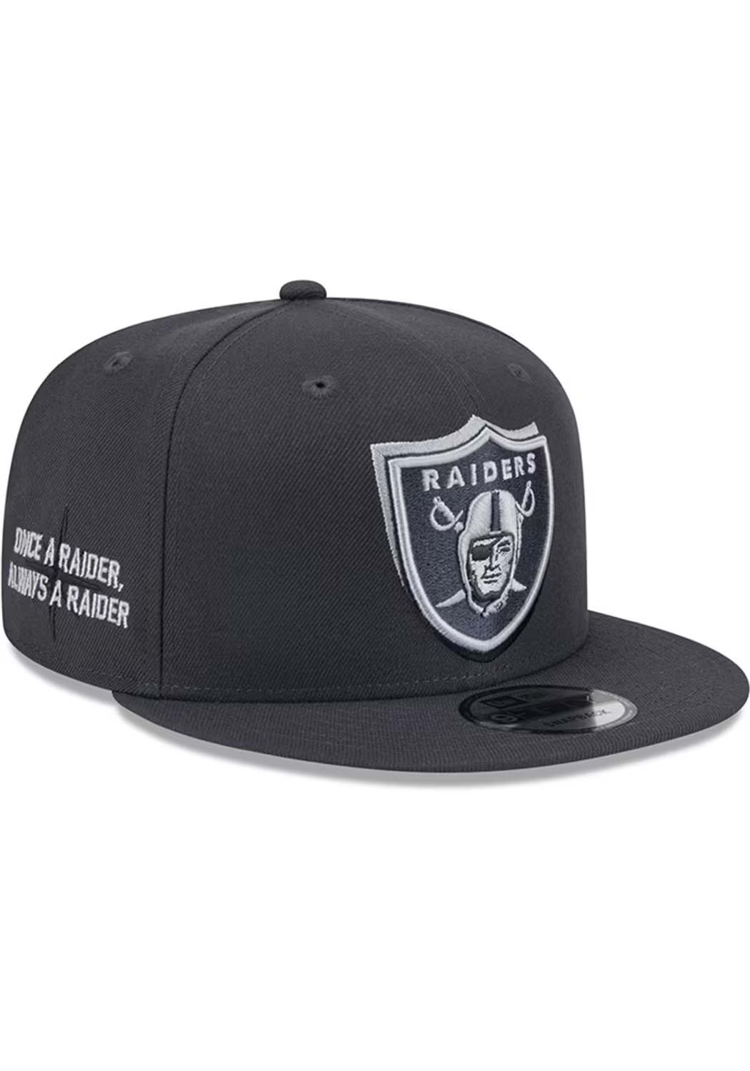 New Era Las Vegas Raiders 2024 NFL Draft On Stage 9FIFTY Snapback Hat-Grey