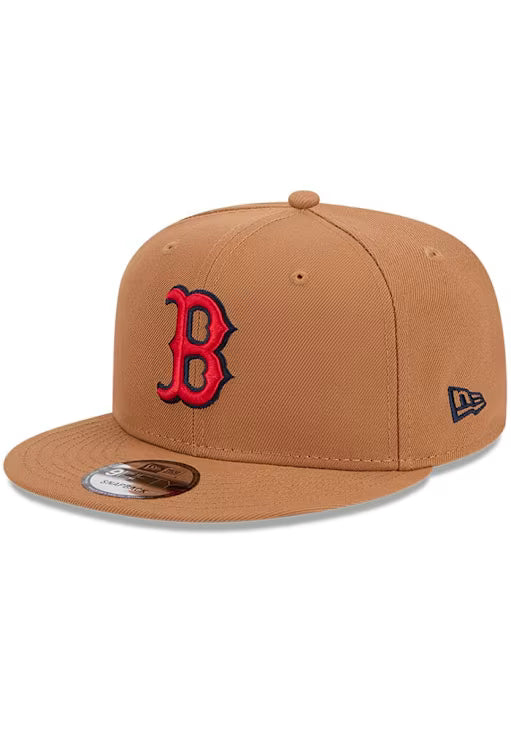 New Era Boston Red Sox Color Pack 9FIFTY Snapback Hat-Light Bronze