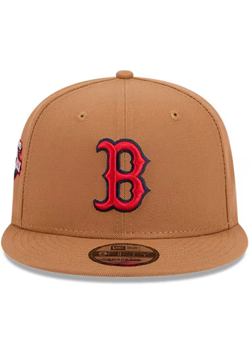 New Era Boston Red Sox Color Pack 9FIFTY Snapback Hat-Light Bronze