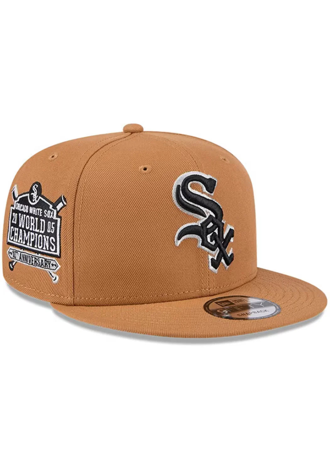 New Era Chicago White Sox Color Pack 9FIFTY Snapback Hat-Light Bronze