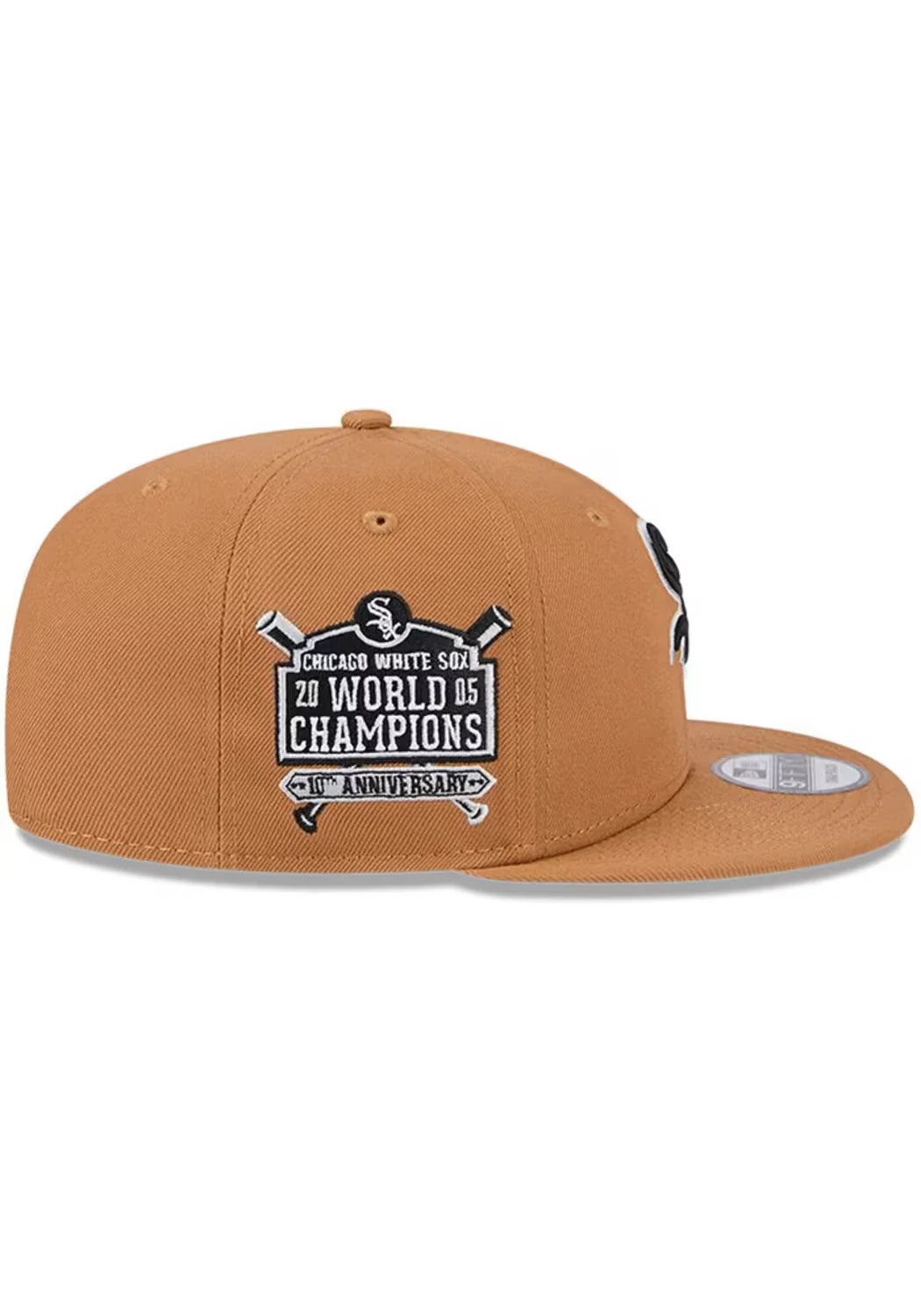 New Era Chicago White Sox Color Pack 9FIFTY Snapback Hat-Light Bronze