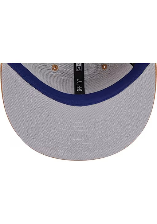 New Era Texas Rangers Color Pack 9FIFTY Snapback Hat-Light Bronze