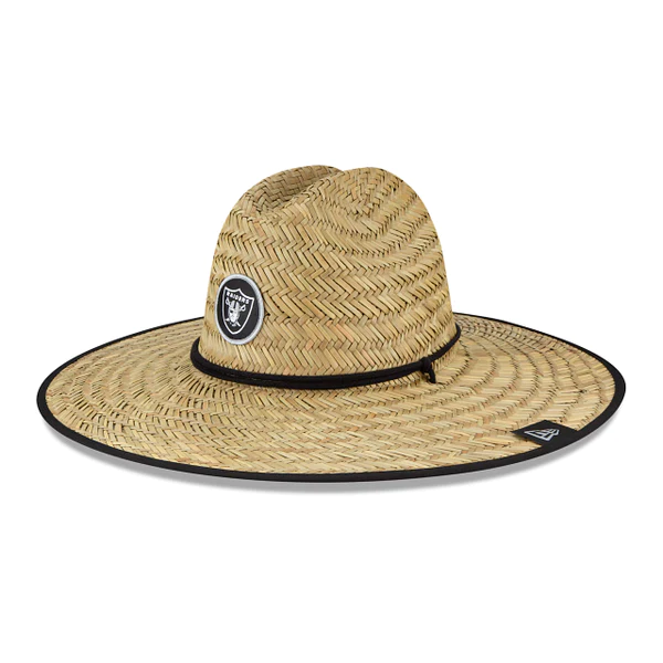 New Era Men's Las Vegas Raiders NFL Training Camp Official Straw Hat