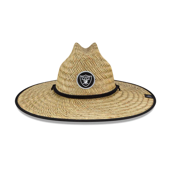 New Era Men's Las Vegas Raiders NFL Training Camp Official Straw Hat