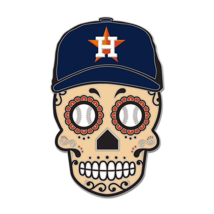HOUSTON ASTROS COLLECTOR ENAMEL PIN JEWELRY CARD