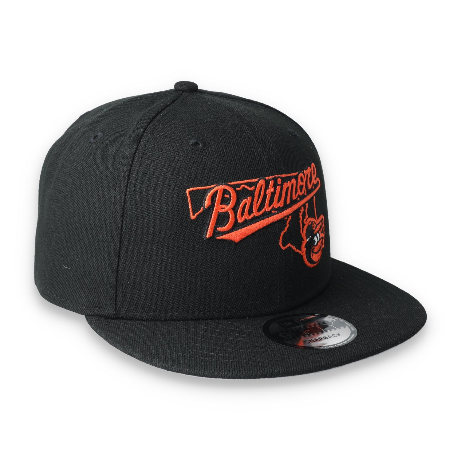 New Era Baltimore Orioles State Logo 9FIFTY Snapback Hat