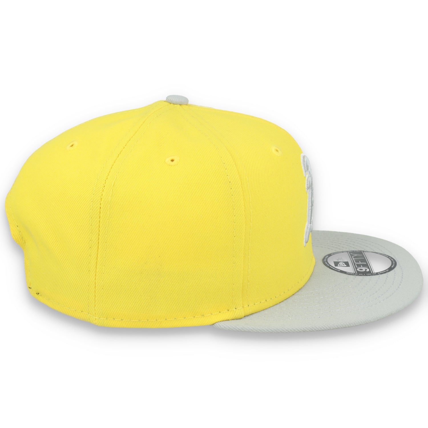 New Era Oakland Athletics 2-Tone Color Pack 9FIFTY Snapback Hat- Yellow/Grey