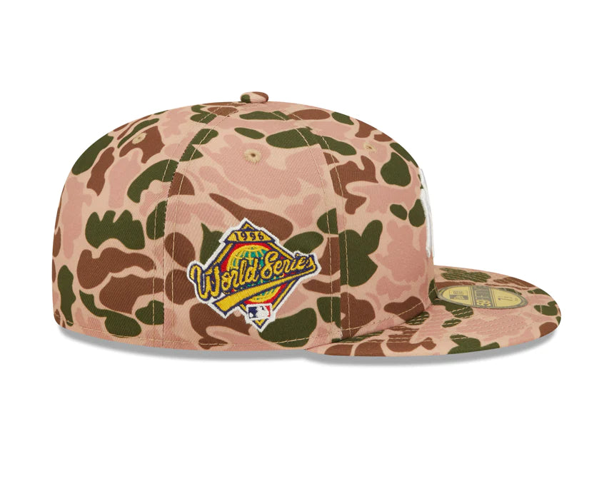New Era New York Yankees 1996 World Series Side Patch Duck Camo 59FIFTY Fitted Hat