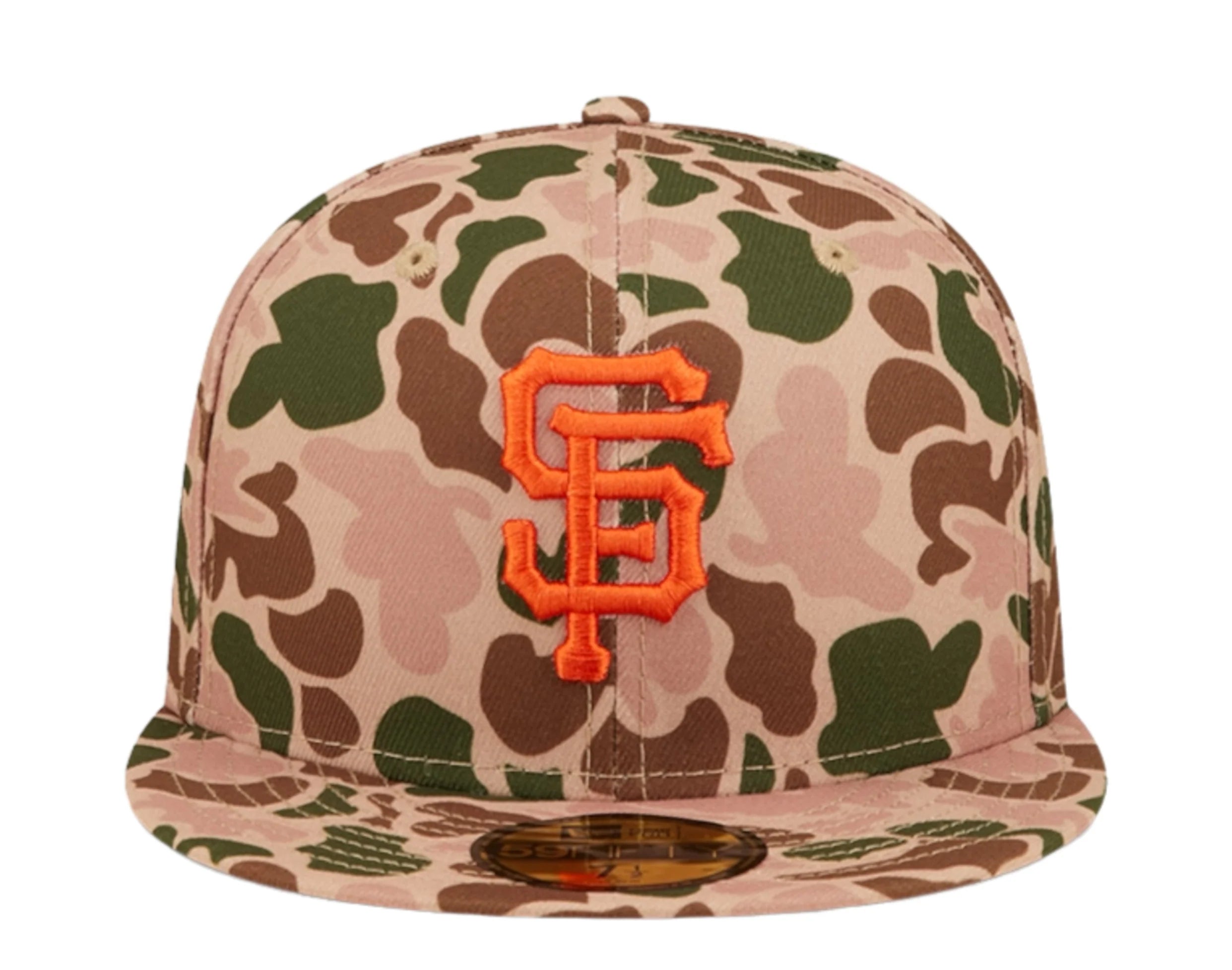 New Era San Francisco Giants 2010 World Series Side Patch Duck Camo 59FIFTY Fitted Hat