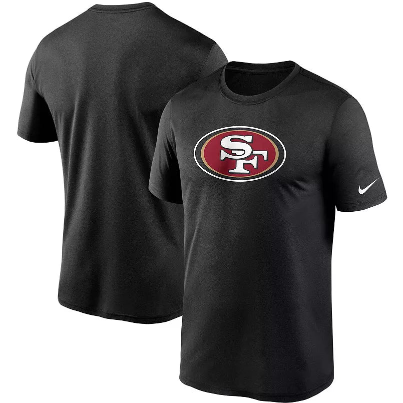 Nike Men's San Francisco 49ers Logo T-Shirt-Black