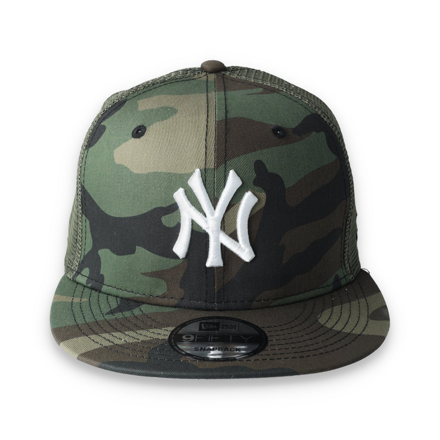 New Era New York Yankees Trucker 9FIFTY Snapback Hat-Camo