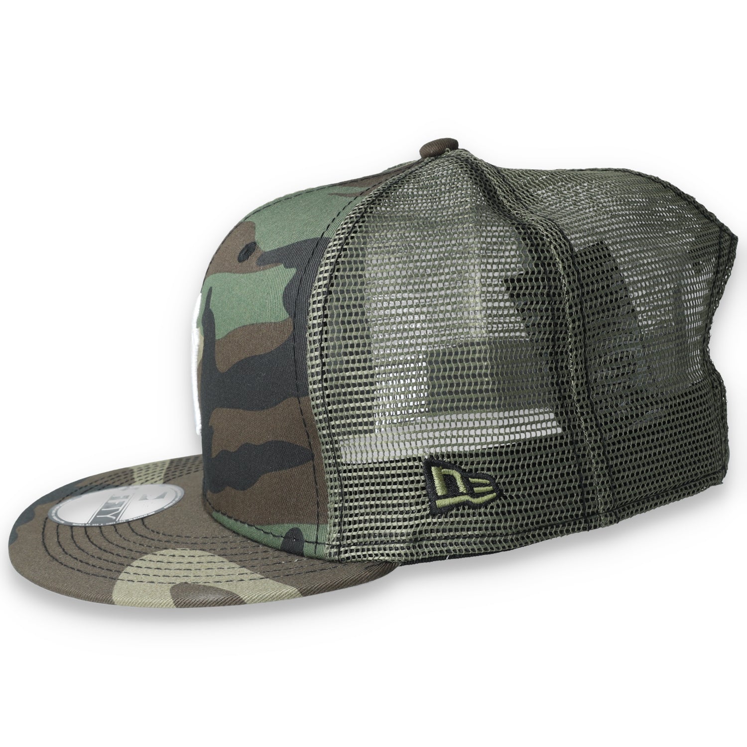 New Era New York Yankees Trucker 9FIFTY Snapback Hat-Camo