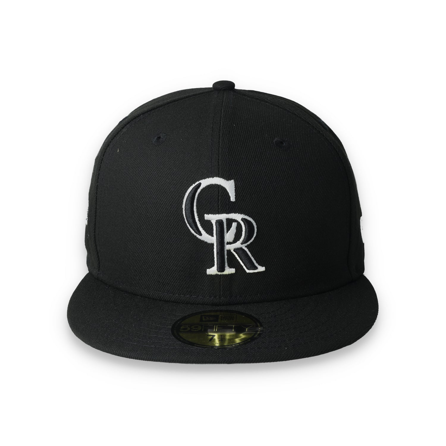 New Era Colorado Rockies Side Patch 2021 All-Star Game 59fifty Fitted Hat-Black/White