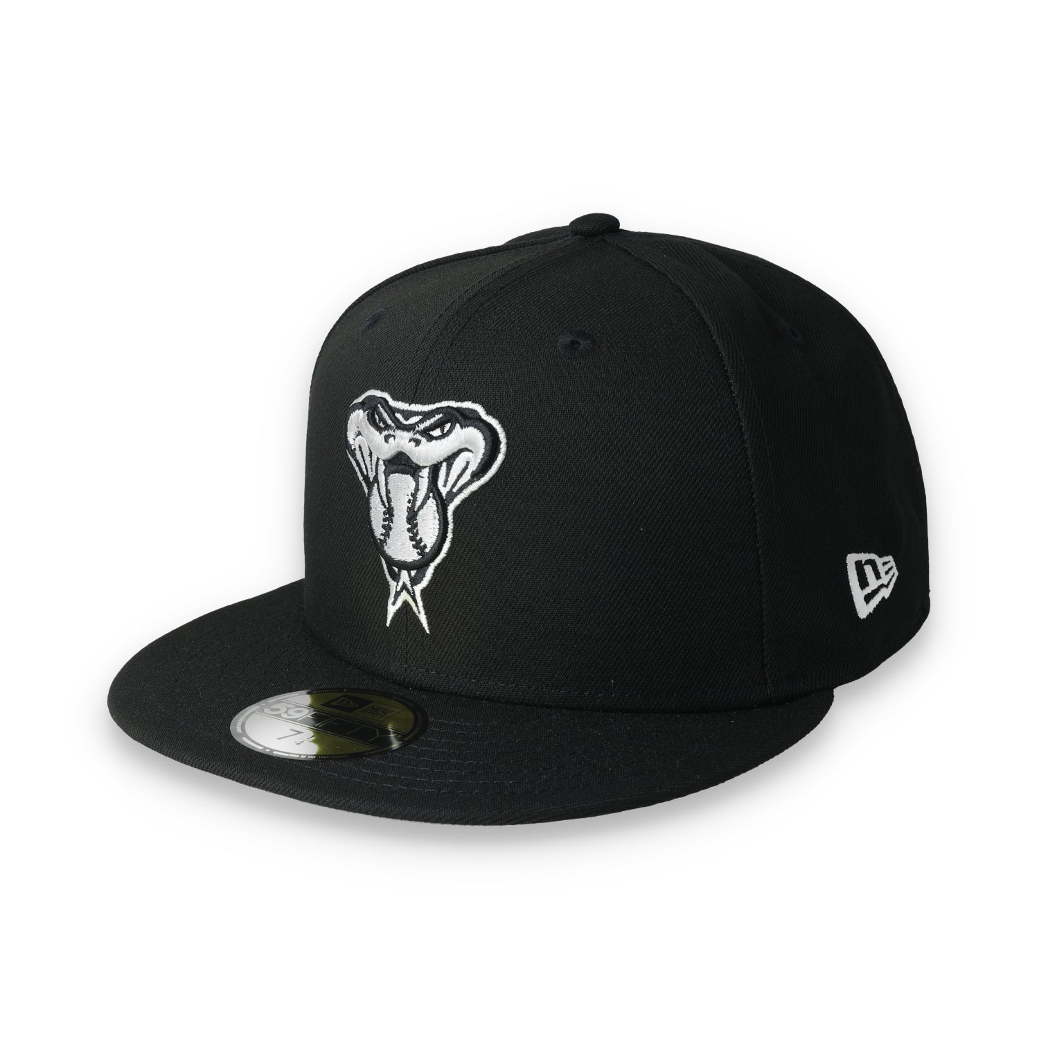 NEW ERA ARIZONA DIAMONDBACKS 2001 WORLD SERIES FITTED 59FIFTY-BLACK AND WHITE