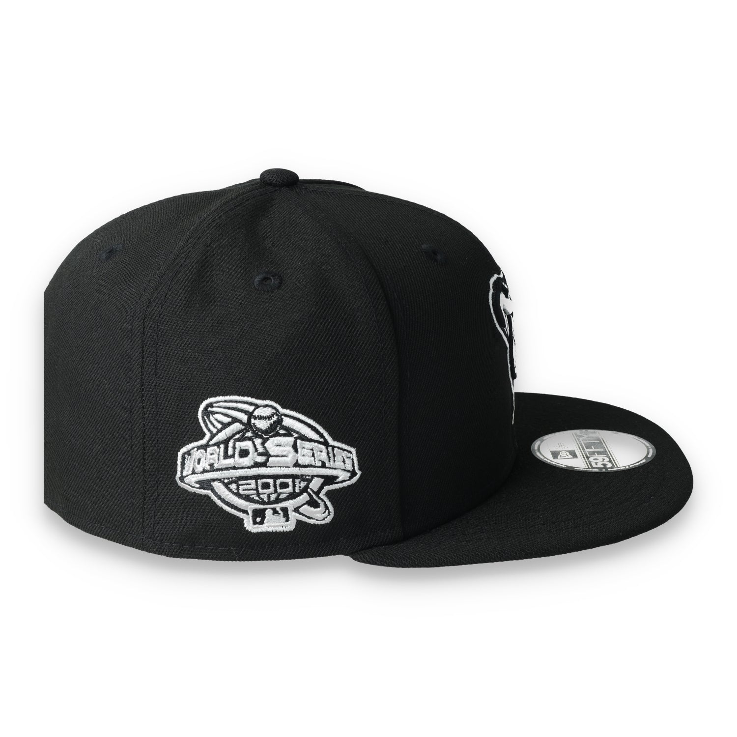 NEW ERA ARIZONA DIAMONDBACKS 2001 WORLD SERIES FITTED 59FIFTY-BLACK AND WHITE