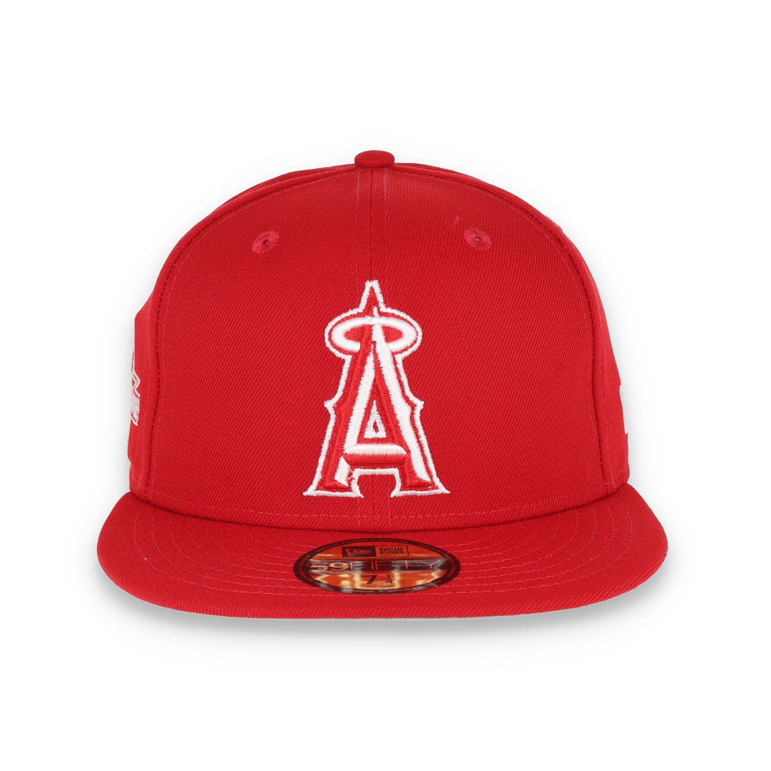 New Era Los Angels Angels 2010 MLB All Star Side Patch 59FIFTY Fitted Hat- Red/White