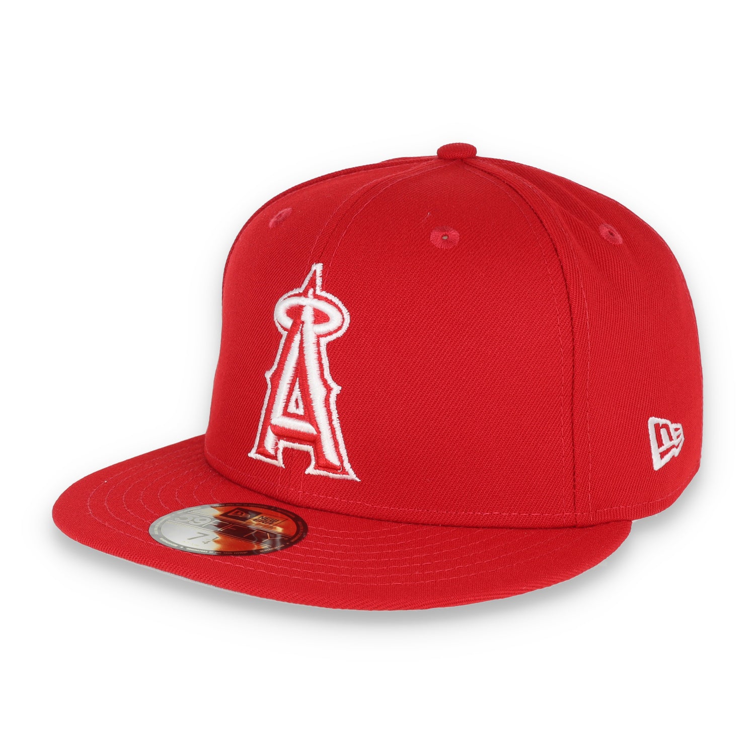 New Era Los Angels Angels 2010 MLB All Star Side Patch 59FIFTY Fitted Hat- Red/White