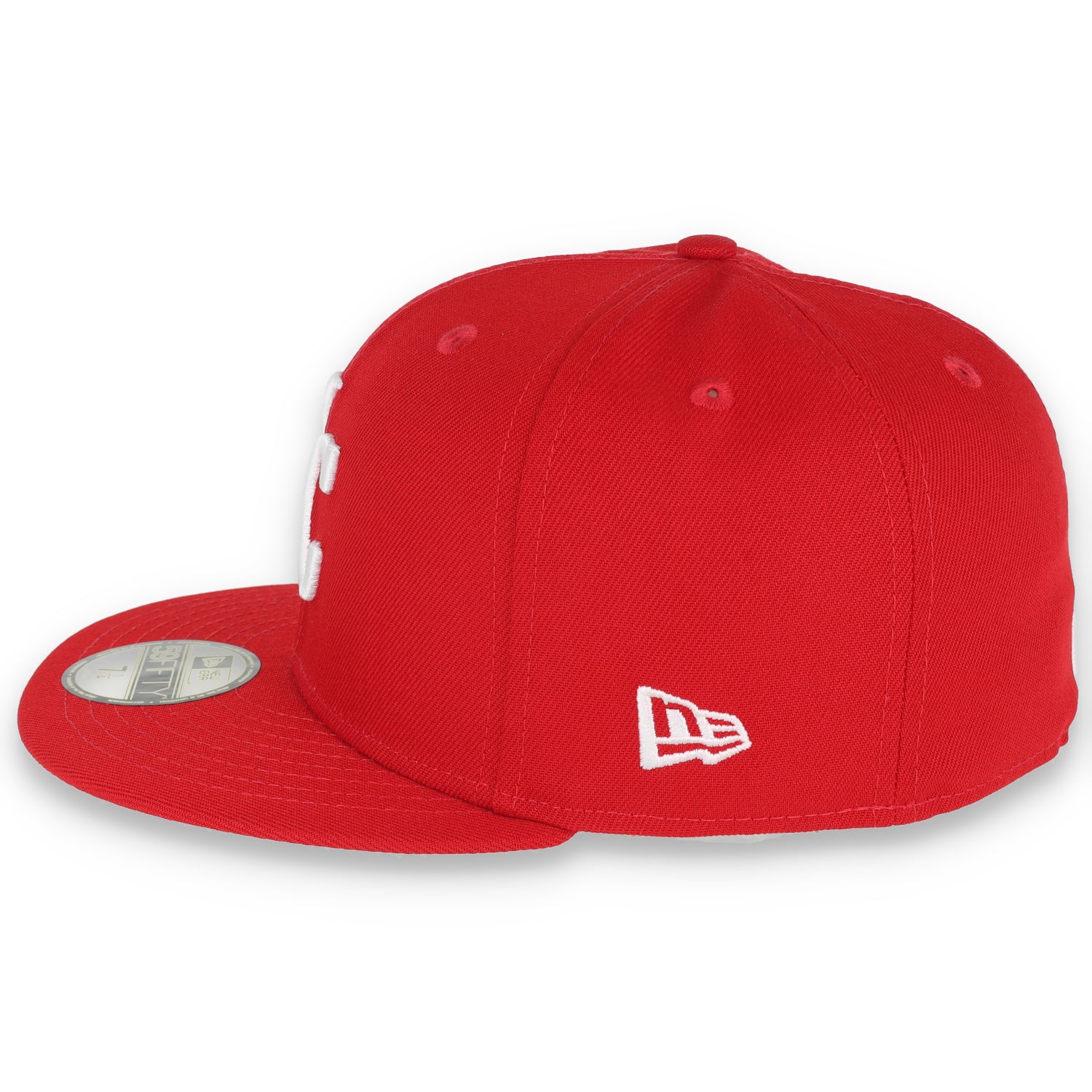 New Era Kansas City Royals Side Patch 2015 World Series 59Fifty Fitted Hat-Scarlet