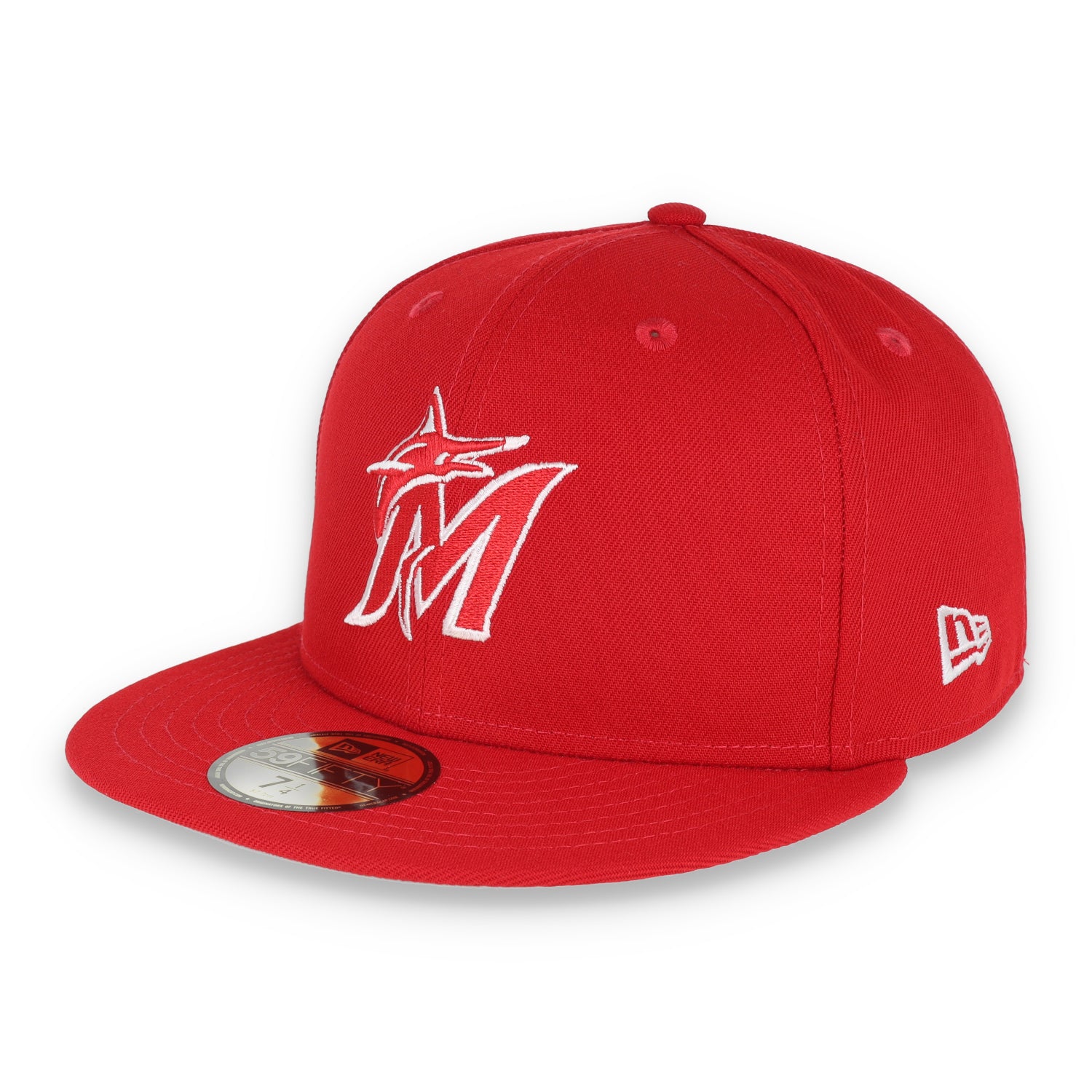 New Era Miami Marlins Side Patch 2017 All Star 59Fifty Fitted-Red/White