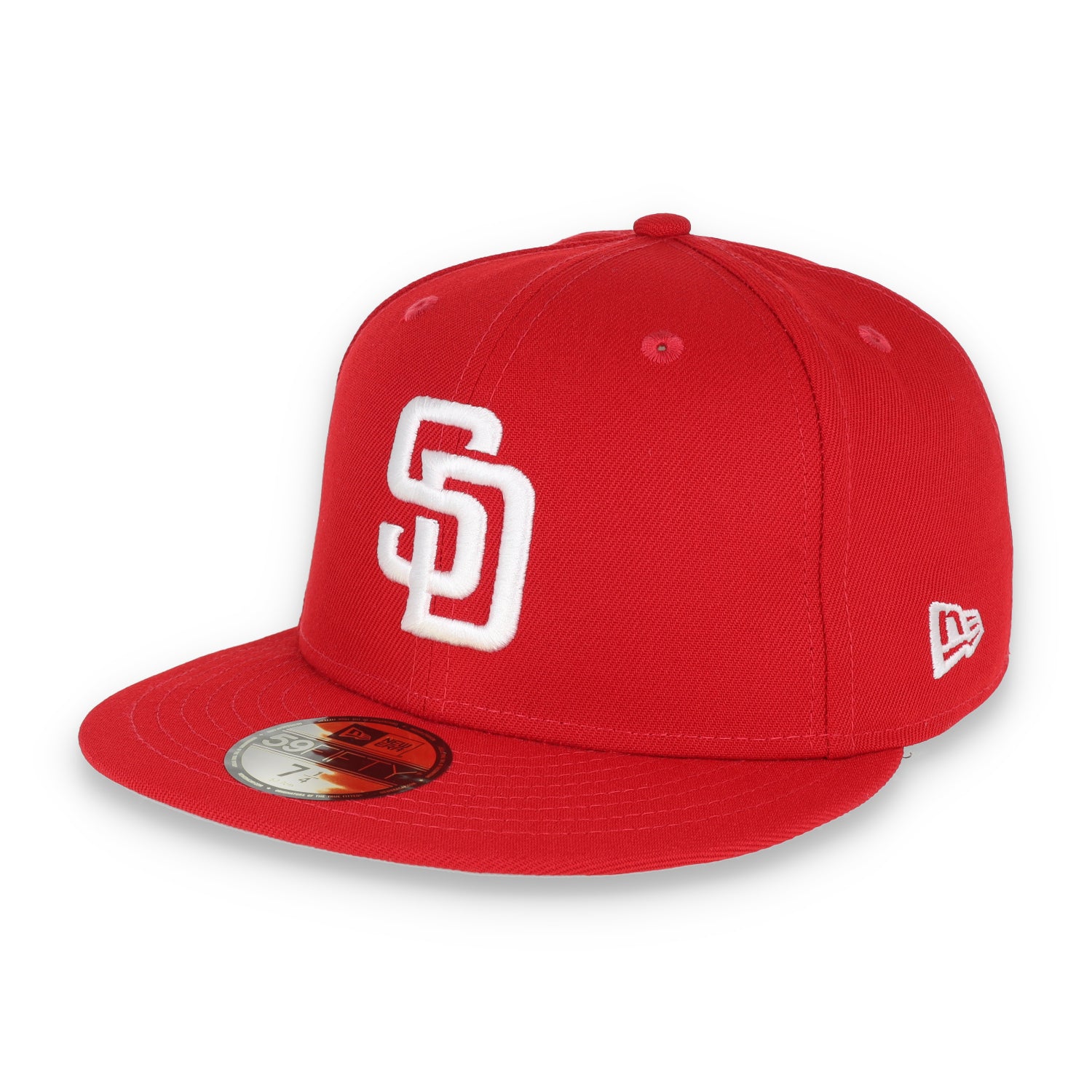 New Era San Diego Padres Side Patch 2015 All Star Game 59FIFTY Fitted Hat-Red/White