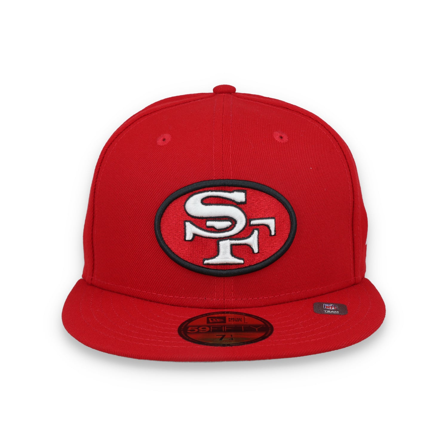 NEW ERA SAN FRANCISCO 49ERS OFFICIAL NFL BASIC 59FIFTY FITTED-RED