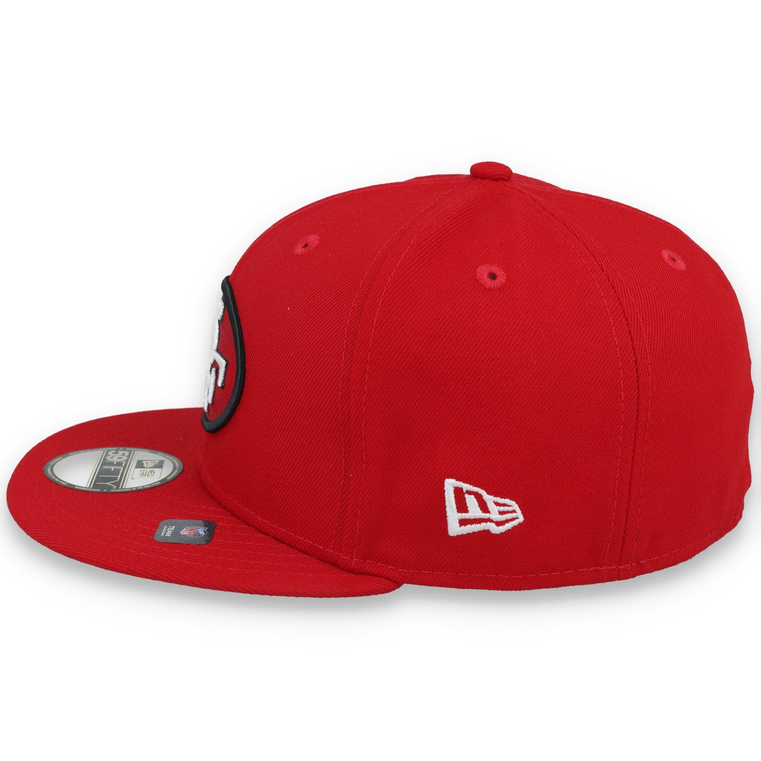 NEW ERA SAN FRANCISCO 49ERS OFFICIAL NFL BASIC 59FIFTY FITTED-RED
