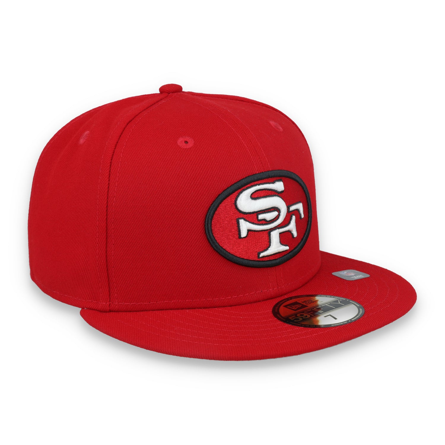 NEW ERA SAN FRANCISCO 49ERS OFFICIAL NFL BASIC 59FIFTY FITTED-RED
