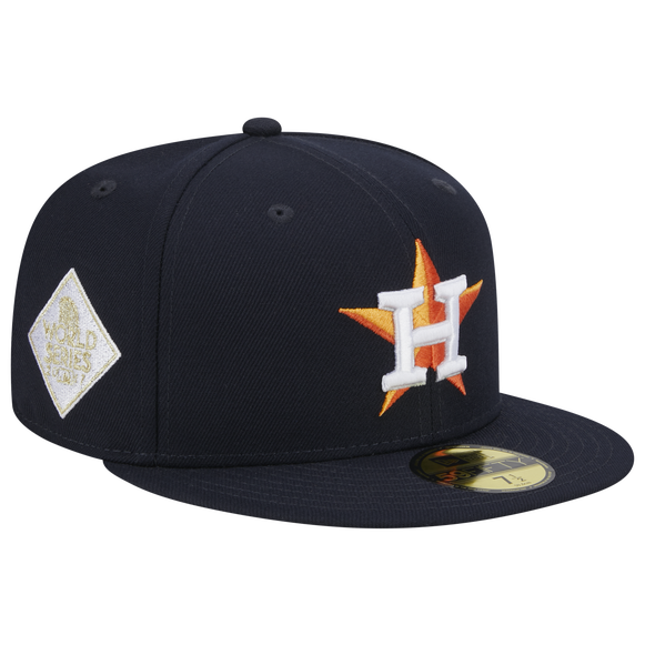 New Era Houston Astros WORLD SERIES 2017 SIDE PATCH 59FIFTY Fitted