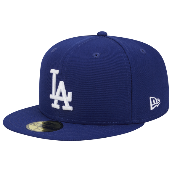 NEW ERA Los Angeles Dodgers WORLD SERIES 2020 SIDE PATCH 59FIFTY FITTED HAT-Blue