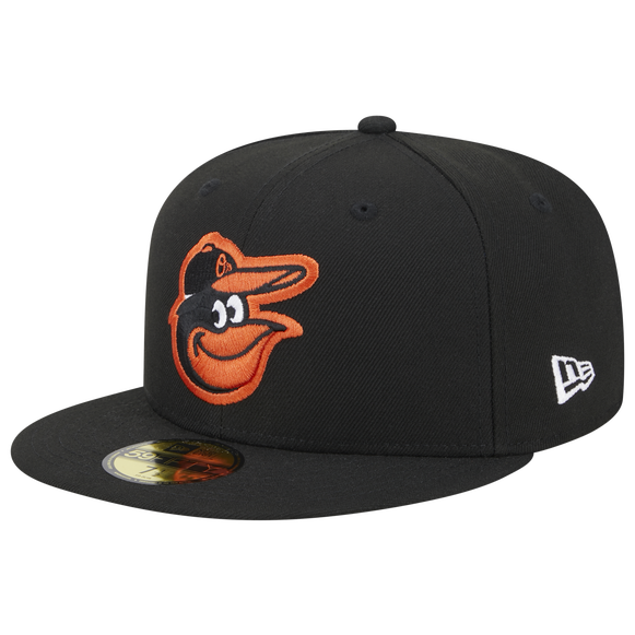 NEW ERA  BALTIMORE ORIOLES 1993 ALL STAR SIDE PATCH 59FIFTY FITTED-BLACK/ORANGE