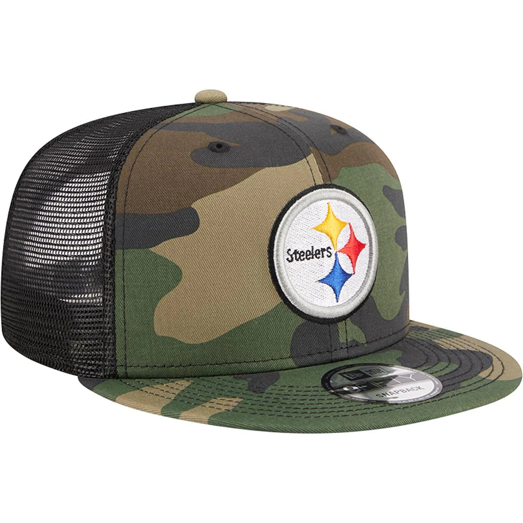 New Era Pittsburgh Steelers 9FIFTYTrucker Hat-Camo