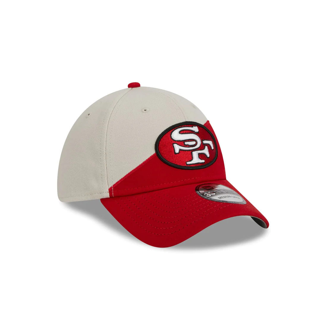 New Era San Francisco 49ers 2023 Sideline Historic 39THIRTY Stretch Fit