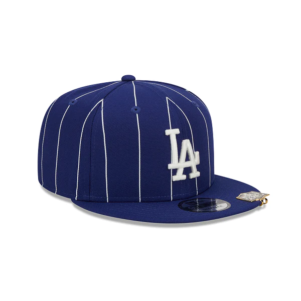 New Era Los Angeles Dodgers 2020 World Series Clip Pinstripe 9FIFTY Snapback