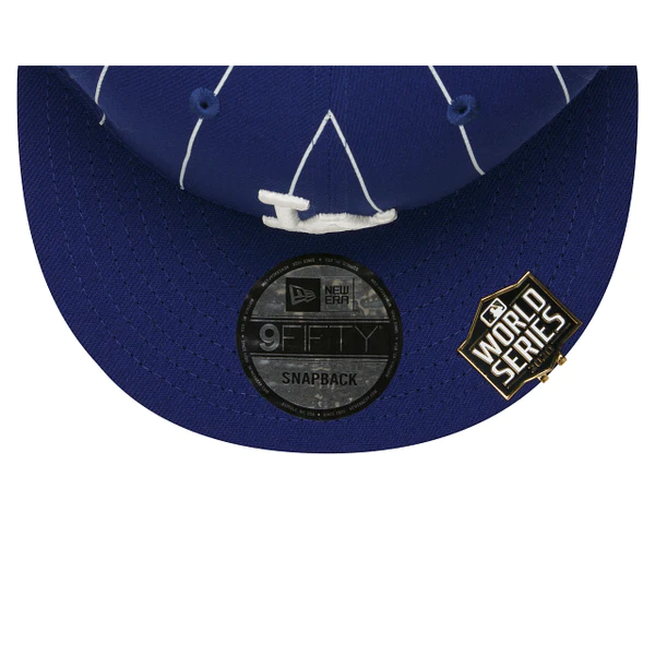 New Era Los Angeles Dodgers 2020 World Series Clip Pinstripe 9FIFTY Snapback