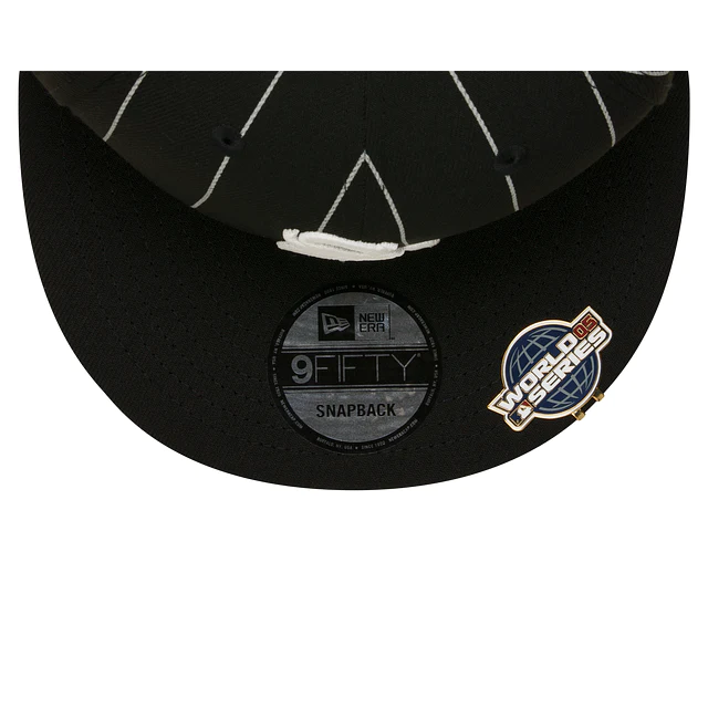 New Era Chicago White Sox 2005 World Series Clip Pinstripe 9FIFTY Snapback