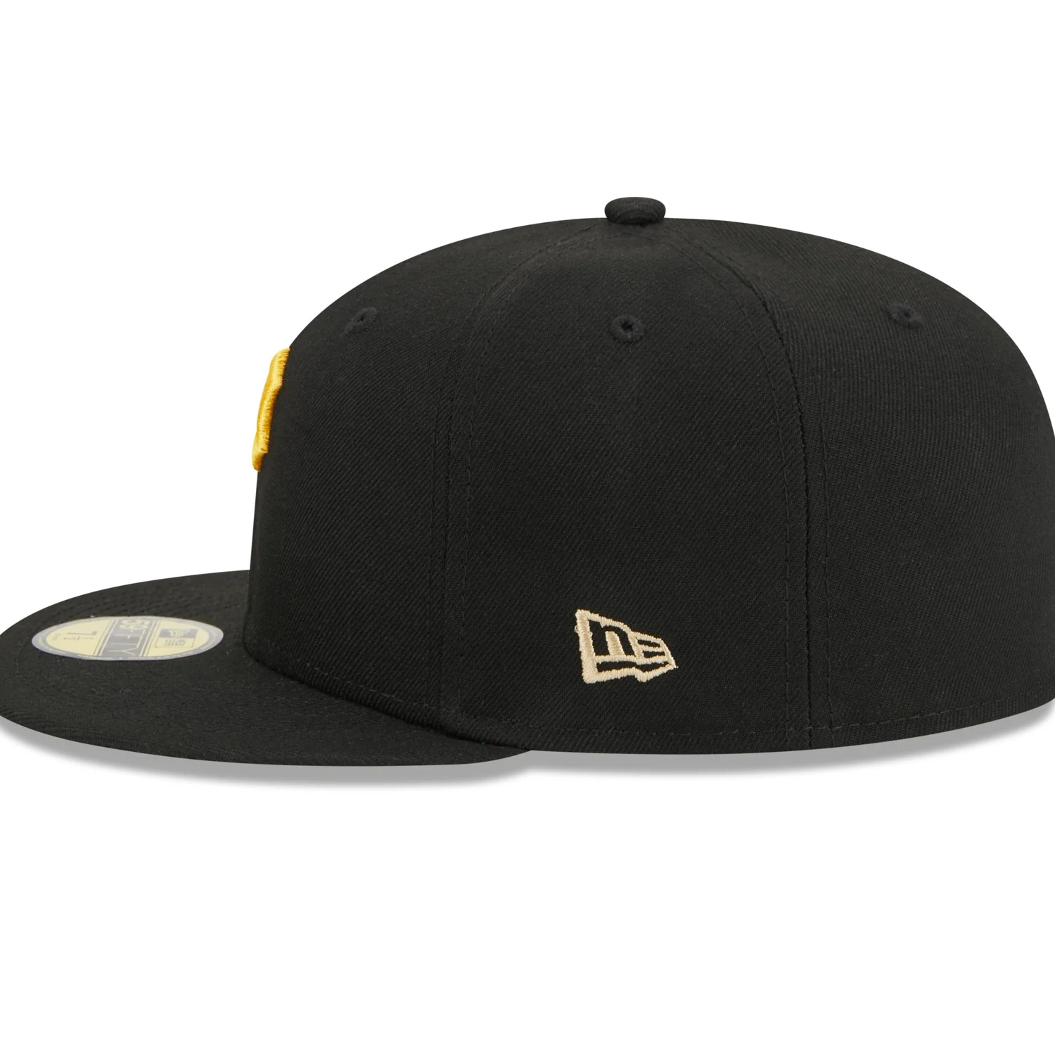 New Era Pittsburgh Pirates Laurel 1925 World Series Side Patch 59fifty Fitted Cap-Black